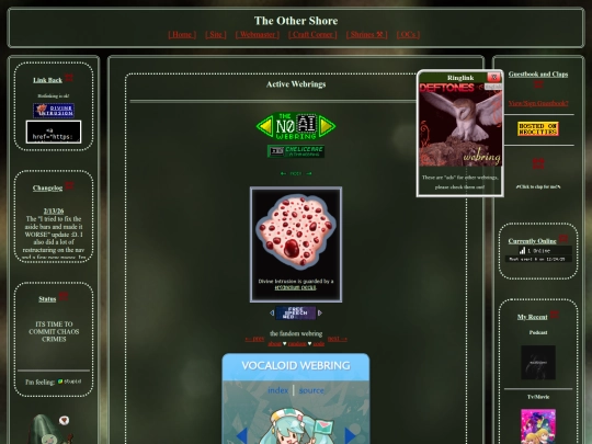 webrings screenshot