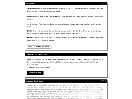 portfolio screenshot