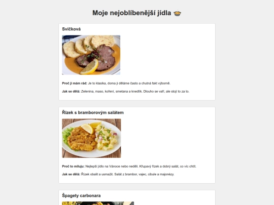 jidlo screenshot