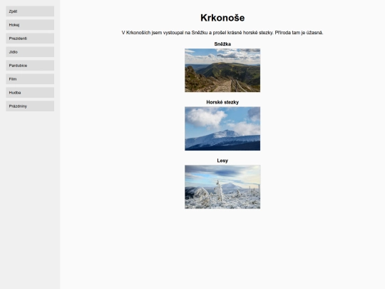 krkonose screenshot