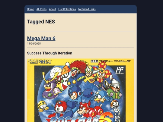 tags/NES screenshot