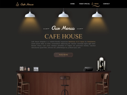menu screenshot