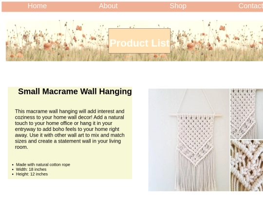 shop screenshot