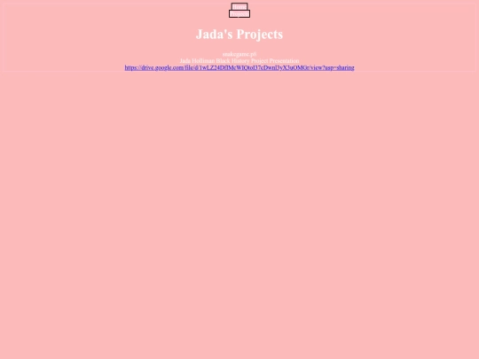 projects screenshot