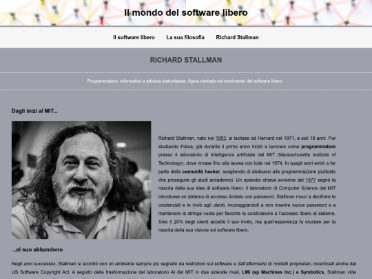 Stallman screenshot