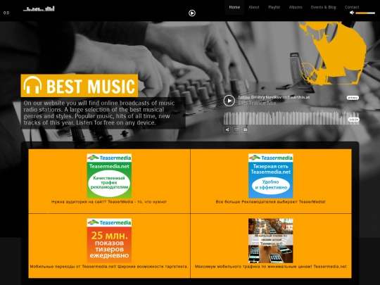 eurodance-music-radio screenshot