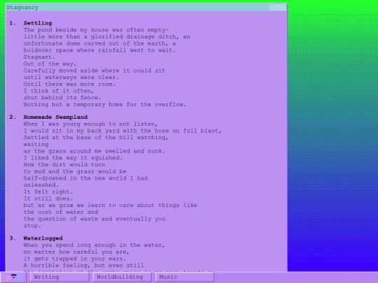 writing/works/Stagnancy screenshot