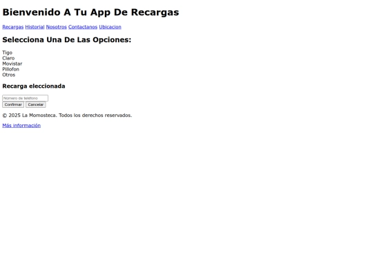 index screenshot