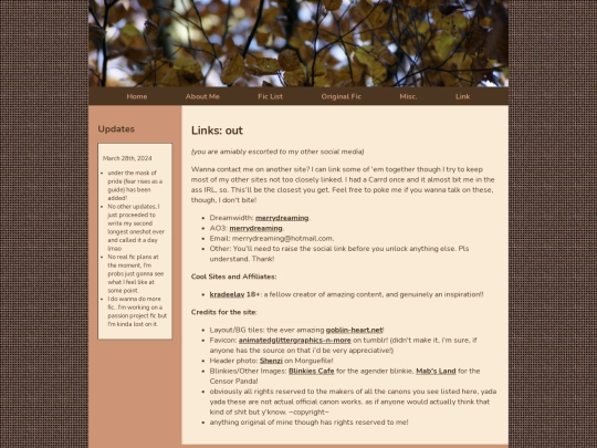 linksout screenshot