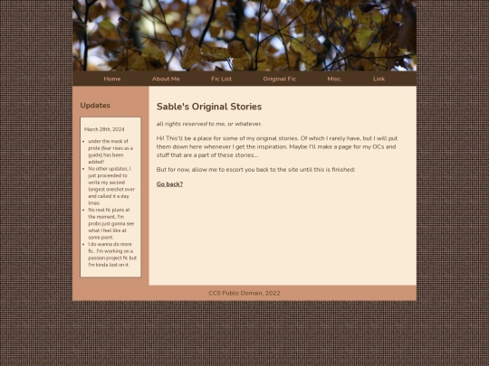 originalfic screenshot