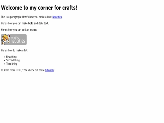 index screenshot