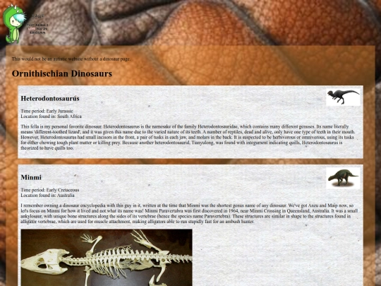 dinosaurs screenshot