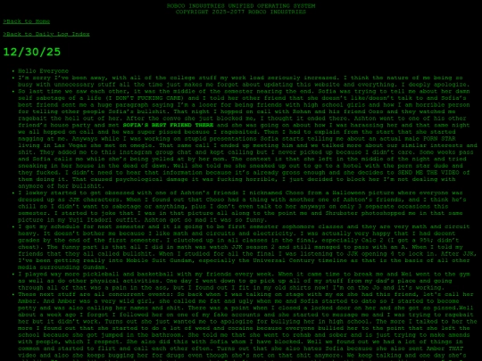 MyLife/12_30_25 screenshot
