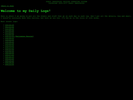 MyLife/DailyLogIndex screenshot