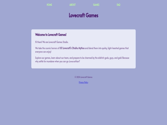 index screenshot