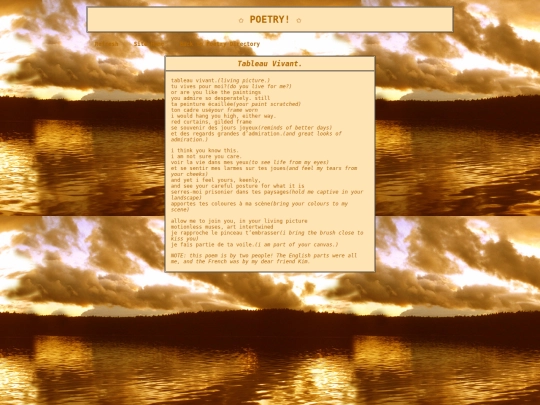 Poetry/TableauEng screenshot