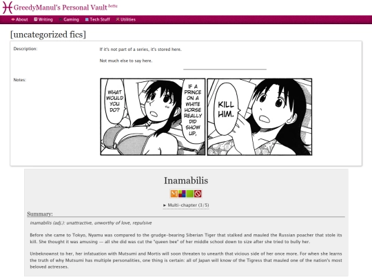 fics/_uncategorized_fics screenshot