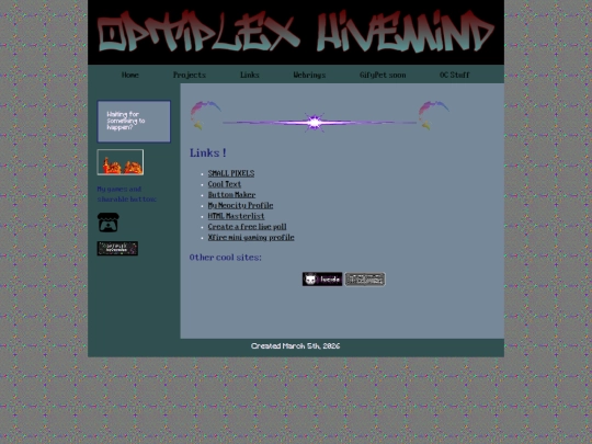 links screenshot