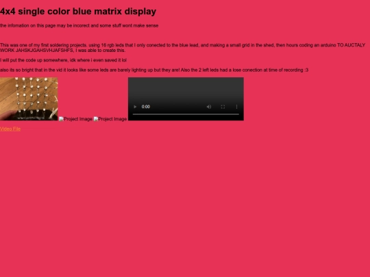 Projects/4x4LedMatrix screenshot