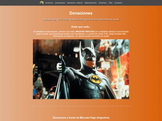 donaciones screenshot