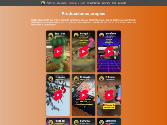producciones screenshot