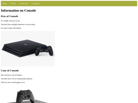 ConsoleInfo screenshot