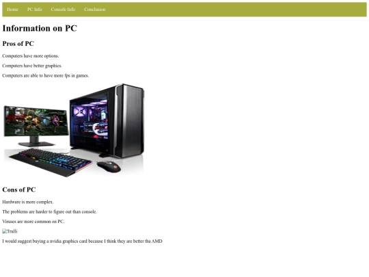 PCinfo screenshot