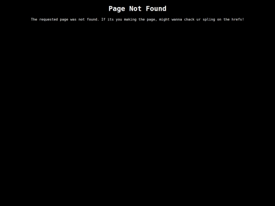 not_found screenshot