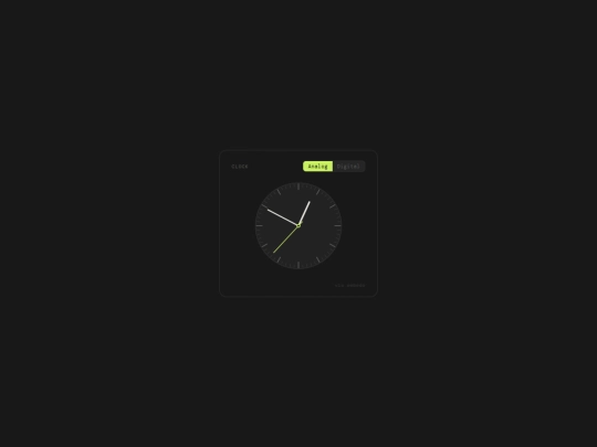 widgets/clock-dark screenshot