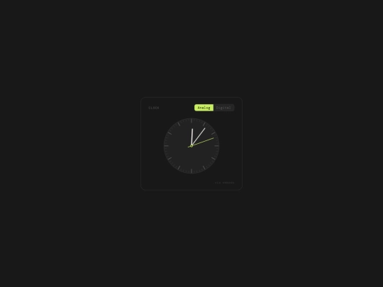 widgets/clock screenshot