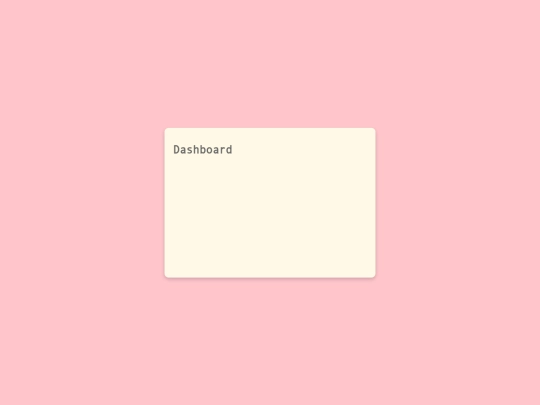 pages/dashboard screenshot