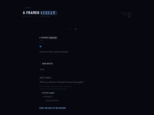 aframedscream screenshot