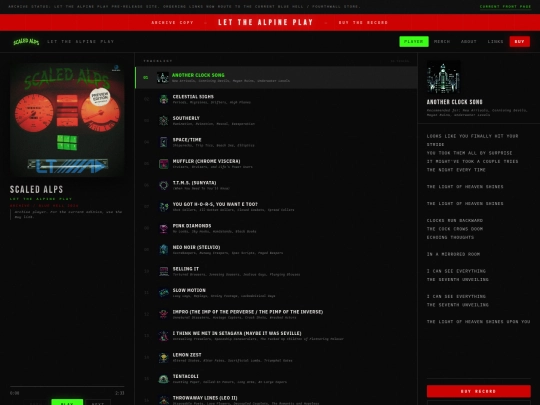 archive screenshot
