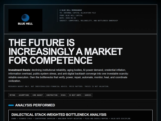 bluehellmemorandum screenshot