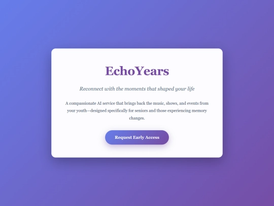 echoyears screenshot