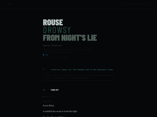 rousedrowsy screenshot