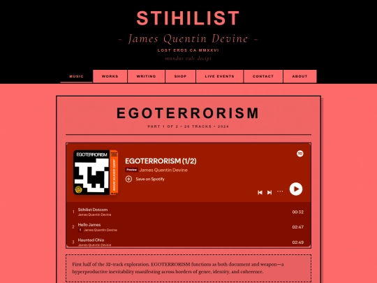 stihilist screenshot