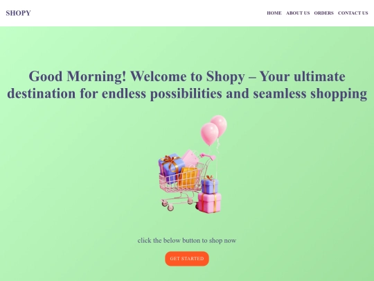 shopy screenshot