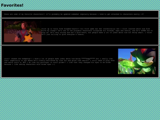 favecharas screenshot