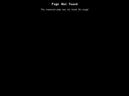 not_found screenshot