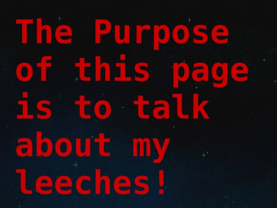 Leeches screenshot