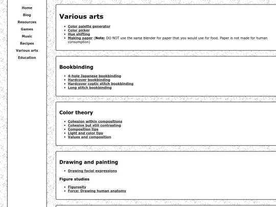 various-arts screenshot