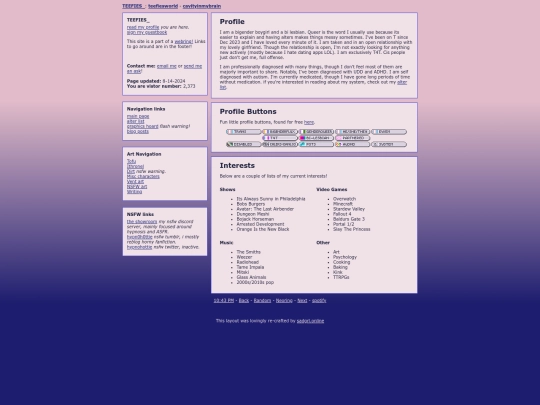 profile screenshot