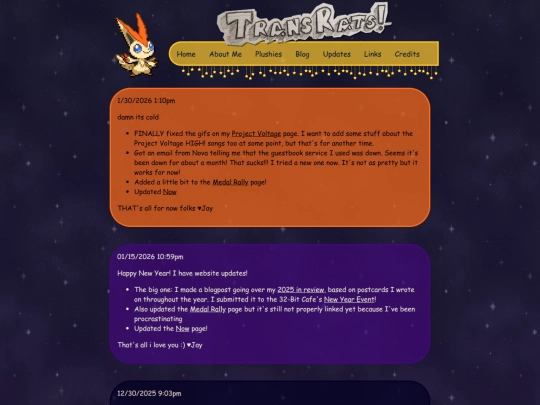 updates screenshot