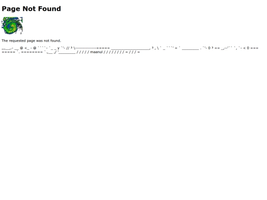 not_found screenshot