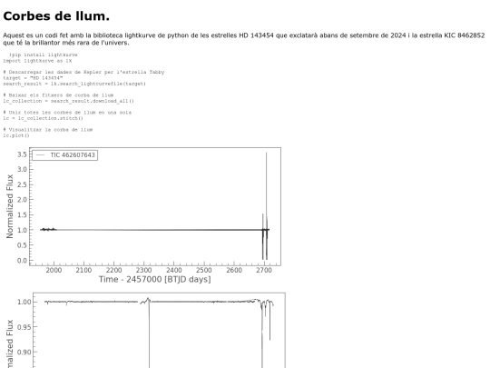 lightkurve screenshot