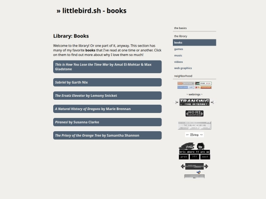books screenshot