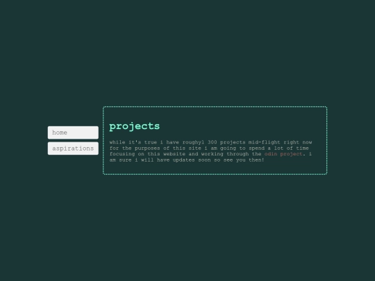 projects screenshot