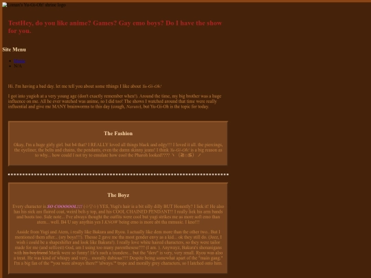 test screenshot
