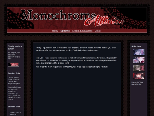 updates screenshot